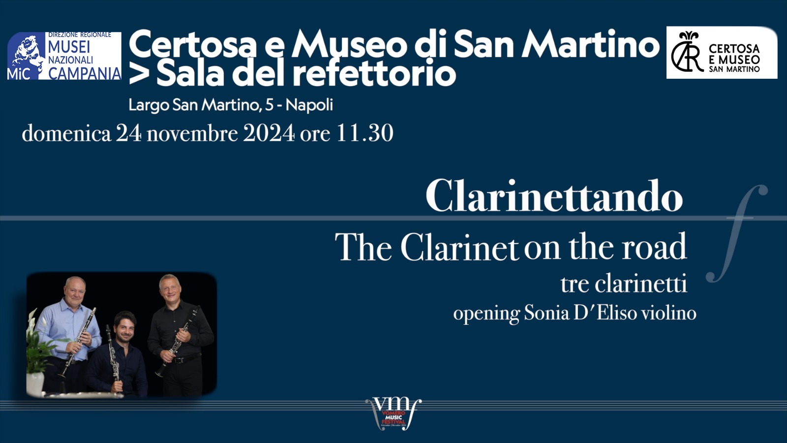 Vomero Music Festival | Clarinettando - The Clarinet on The road